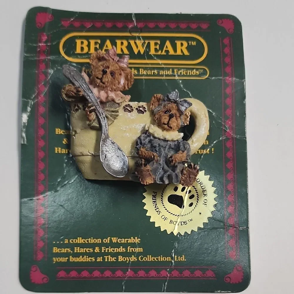 Bearwear Collectible Brooch with Bears